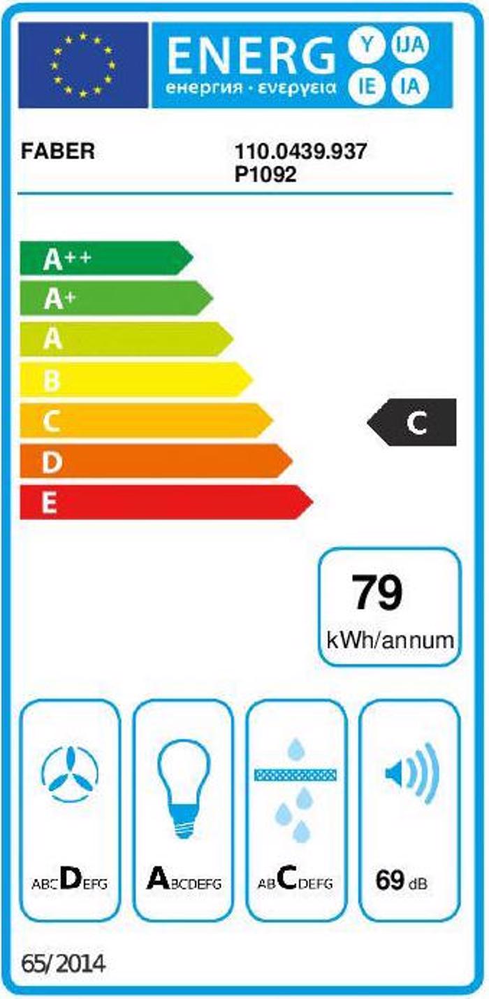 Mixanismos Aporrofisis Faber In-Nova Comfort X A60 Inox 60 cm C